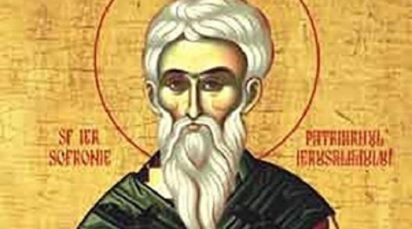calendar religios 11 martie sfantul sofronie patriarhul ierusalimului cum a luptat el impotriva ereticilor monotelisti