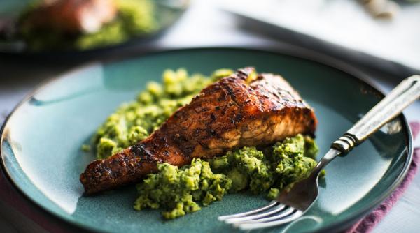 reteta zilei somon glazurat