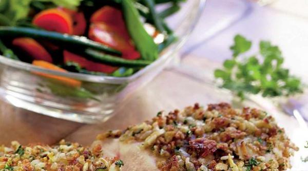 reteta zilei escalop de pui pane