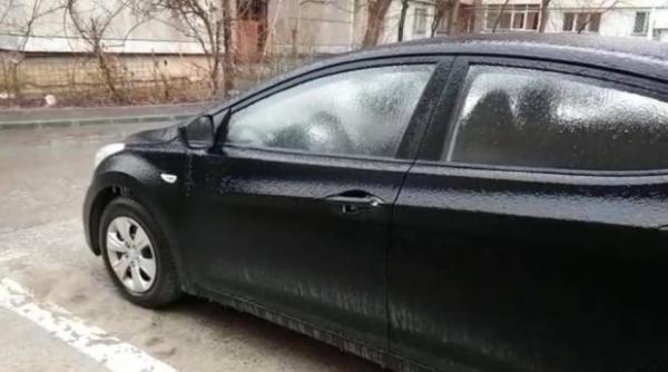 fenomen extrem in capitala ploaie inghetata in bucuresti cand incepe sa ninga