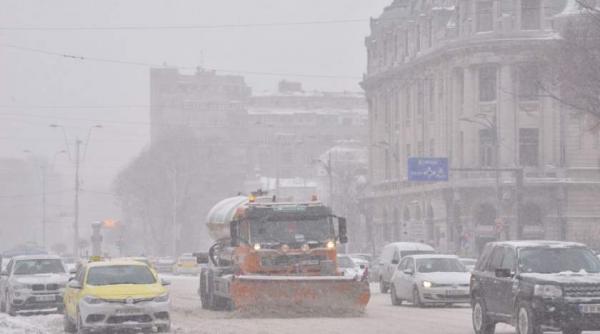 trafic de cosmar in toata tara meteorologii au emis cod galben de ninsori polei si intensificari ale vantului