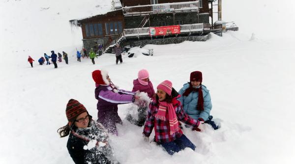 stratul de zapada de la balea lac a ajuns la 2 metri