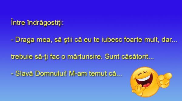 bancul zilei o veste proasta dar buna