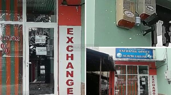 jaf la o casa de schimb din arad hotii au plecat cu tot cu safe