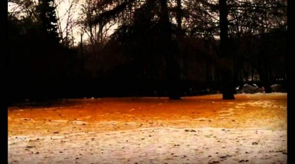 judetul braila acoperit de o zapada portocalie