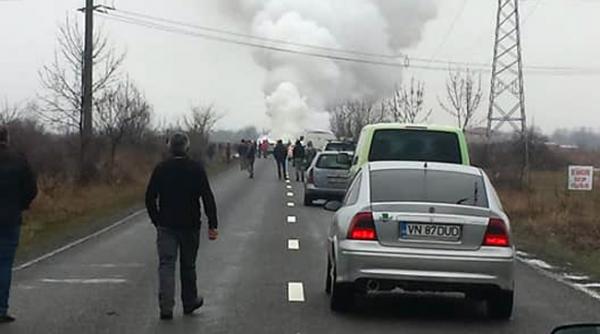 accident cumplit in buzau 2 persoane au fost carbonizate