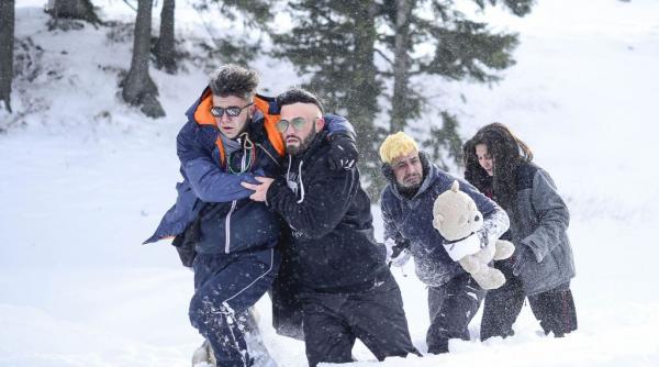 mihai bendeac si echipa sa de la baieti de oras au filmat in conditii extreme 20 de grade celsius si zapada de aproape un metru