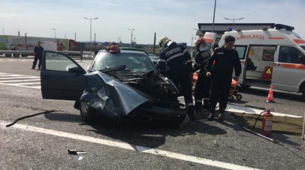 accident cu cinci raniti pe centura lugojului