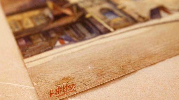 un tablou pictat de adolf hitler care infatiseaza o fosta iubita a dictatorului va fi scos la licitatie in germania