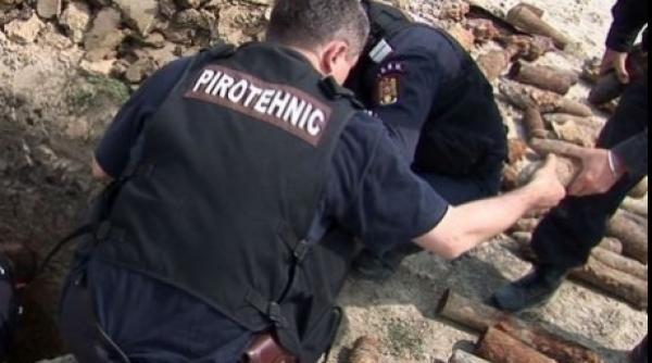 obuz neexplodat descoperit in bucuresti