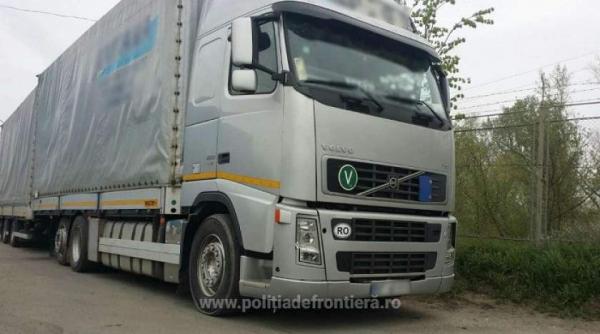 incredibil un roman a vrut sa intre in tara cu un tir furat din uniunea europeana