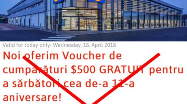 lidl si carrefour avertizeaza clientii in legatura cu o inselatorie care se face in numele lor