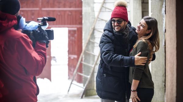 cezar ouatu si a adus 4 kg de slana si 10 litri de palinca de la filmarile pentru ie romanie