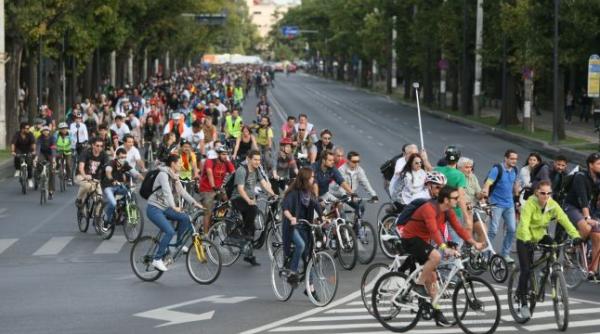 marsul biciclistilor in capitala