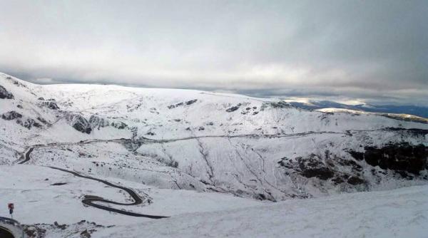 transalpina afectata de zapada si caderi de stanci