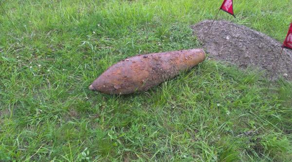 descoperire teribila in vrancea o bomba de aviatie a fost gasita in apropierea orasului focsani