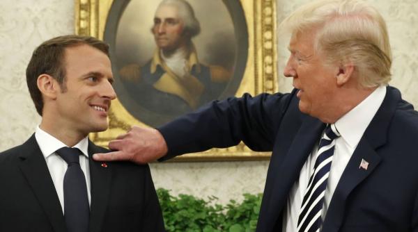 trump si macron vor un nou acord cu iranul