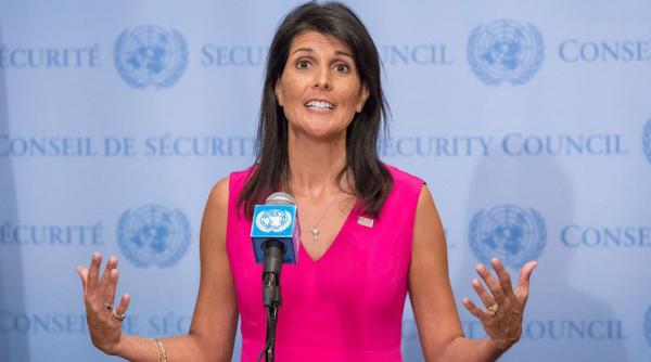 ambasadoarea americana la onu critica tarile care nu voteaza la fel ca sua la natiunile unite