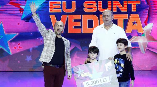 emil mitrache si baietii sai teodor si eduard au castigat ultima editie aici eu sunt vedeta