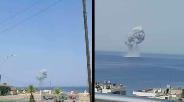 avion de lupta rusesc prabusit in largul coastei siriei
