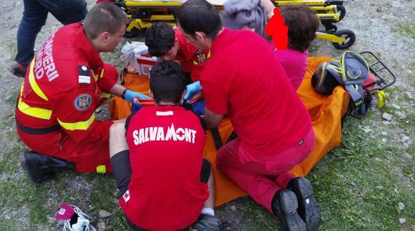 brasov turista poloneza ranita pe munte transportata la spitalul municipal fagaras