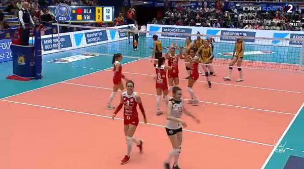 alba blaj argint in liga campionilor la volei feminin