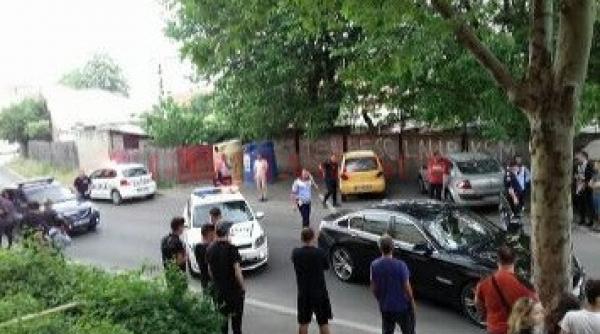 sofer oprit in trafic cu focuri de arma dupa ce a ignorat semnalul politistilor