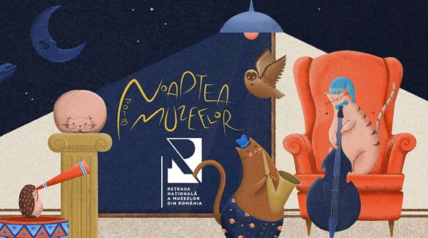 noaptea muzeelor 2018 expozitii si proiectii de filme la antipa