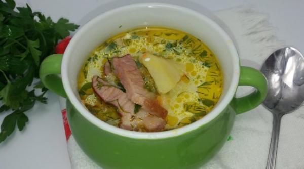 reteta zilei ciorba de legume cu afumatura