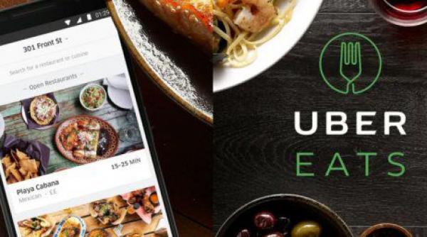 serviciul global de livrare de mancare uber eats extins si la bucuresti