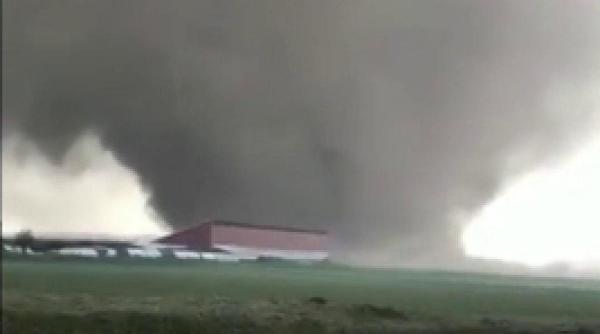 video tornada nimicitoare in vestul germaniei