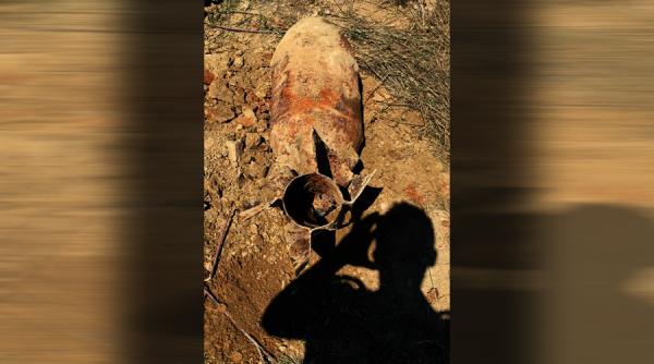 bomba de aviatie de 250 de kg descoperita in isaccea tulcea