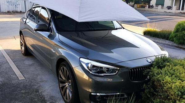 umbrela automata de masina