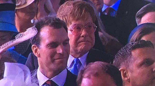 nunta regala elton john a sustinut un recital pentru invitatii la receptia de la palatul windsor