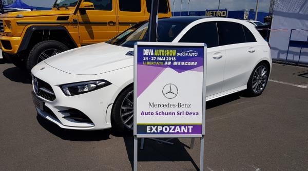 in acest week end expozitie mercedes benz la deva