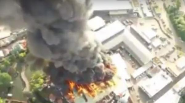 sapte persoane au fost ranite intr un incendiu la europa park din germania