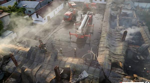 o scoala fara autorizatie isu a ars din temelii in capitala