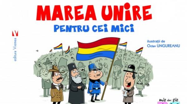 cartea marea unire pentru cei mici lansata la bookfest