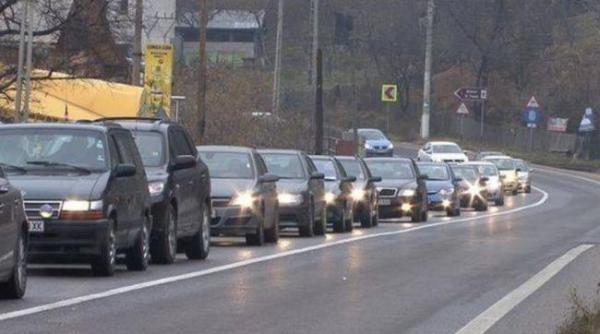 trafic de cosmar in prahova coloana de 6 km pe dn 1 in zona nistoresti comarnic