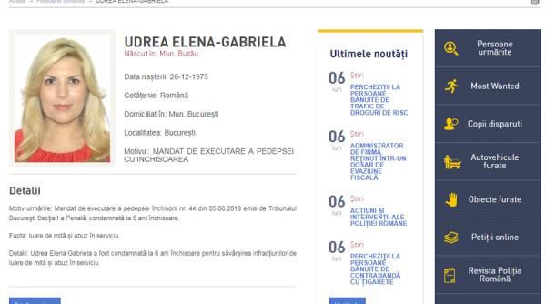 politia o cauta pe elena udrea