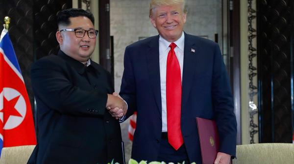 trump spune ca intalnirea cu liderul de la phenian a fost un succes