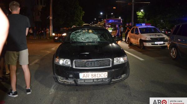 accident mortal in arad un barbat a fost lovit de o masina pe trecerea de pietoni
