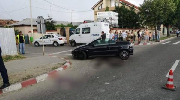 accident in targoviste barbat spulberat pe trecerea de pietoni de o soferita sub influenta drogurilor