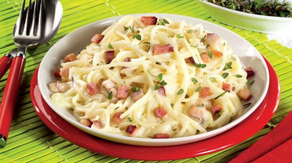 reteta zilei spaghete carbonara