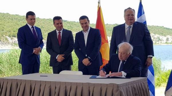 parlamentul macedoniei ratifica acordul istoric cu privire la numele tarii