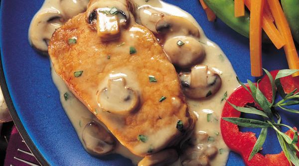 reteta zilei muschi de vita cu sos de ciuperci