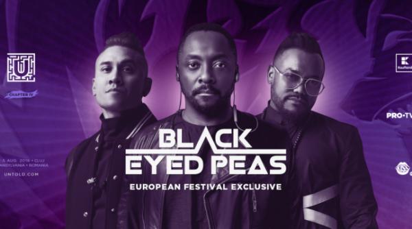 black eyed peas pe scena principala de la untold festival