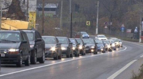 circulatia rutiera se desfasoara pe un singur fir pe dn1 in urma producerii a doua accidente