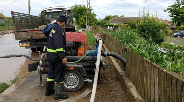 inundatii in mai multe localitati din tulcea