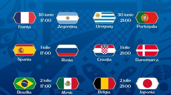 program optimi cupa mondiala 2018 azi vom avea marele meci dintre franta si argentina